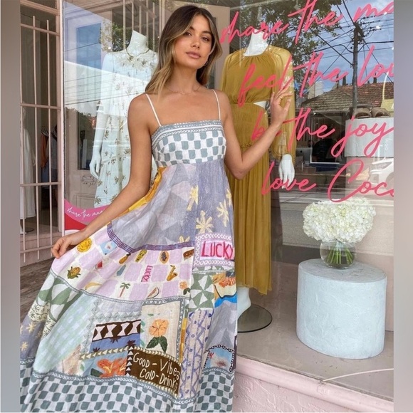 Alemais Emma Gale Linen Sundress - Picture 3 of 13